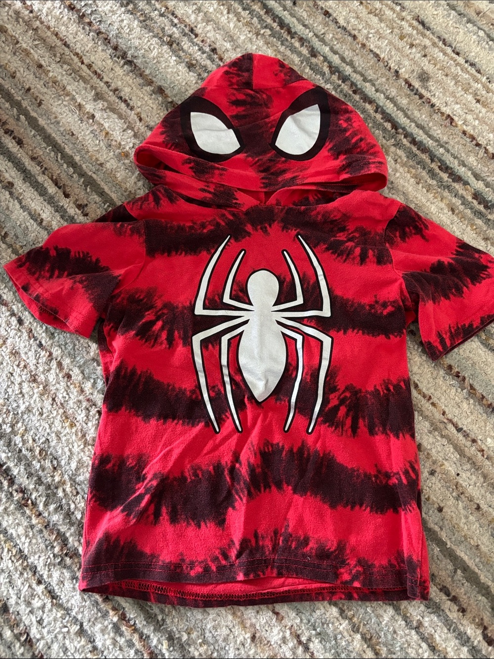 Spider-Man Hooded T-shirt Size 5